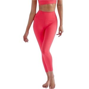 GIRLFRIEND COLLECTIVE Hot Coral Leggings - Size Medium *New